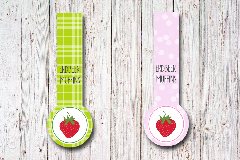 Gewaehrverschluss-Siegel-Etiketten-Erdbeere-27-x-80-mm-rosa-und-gruen-personalisieren