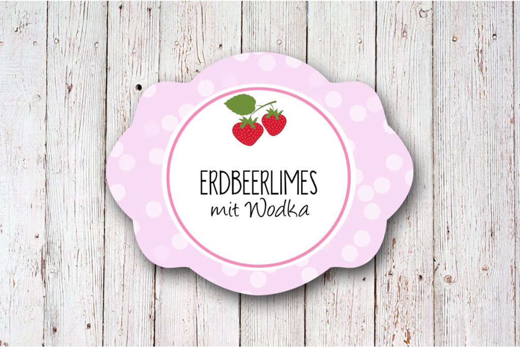 personalisierte-Erdbeer-Limes-Etiketten-oval-60-x-47-mm-rosa