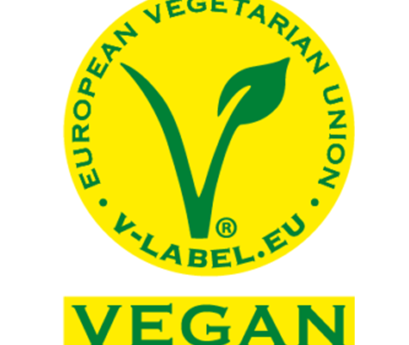 Vegane Etiketten für Kosmetik und Lebensmittel