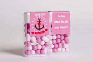 Tic Tac Etiketten – Persönliche Give-Aways für deine Hochzeit